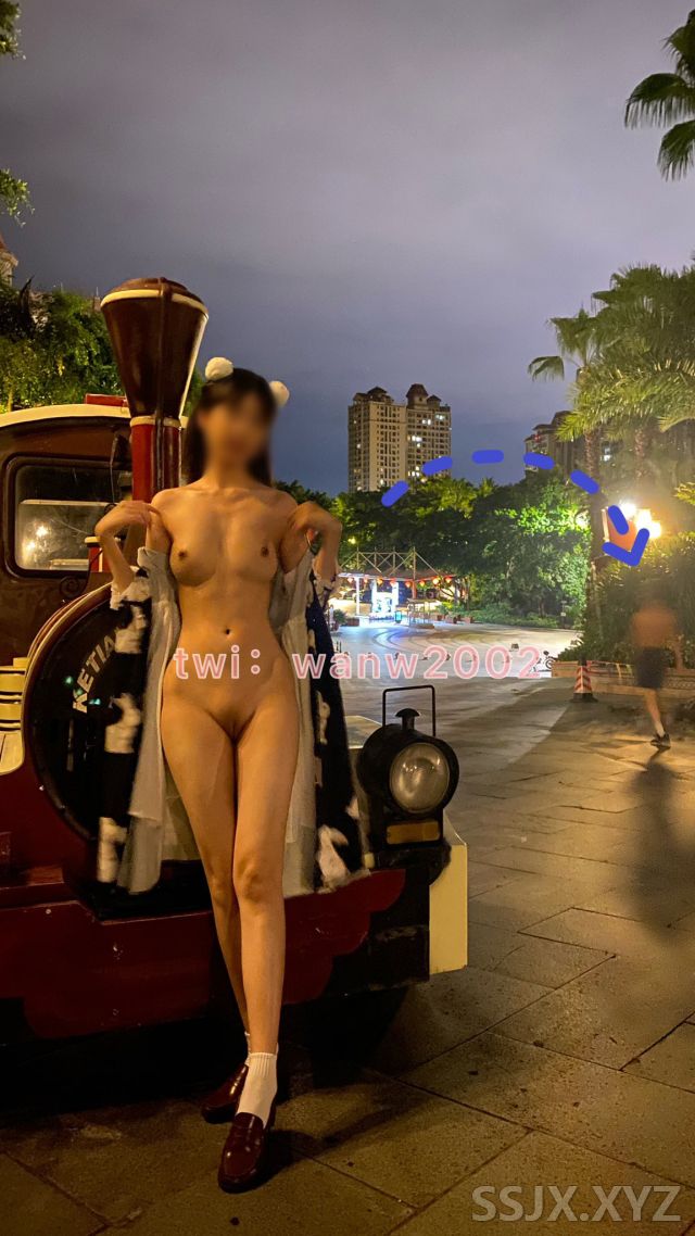 [6V+37P/162M]wanw2002 - 小母狗Twitter萝莉露出调教 商场 车库 楼道 吃鸡啪啪，高挑完美身材被大肉棒狠干 超极品反差